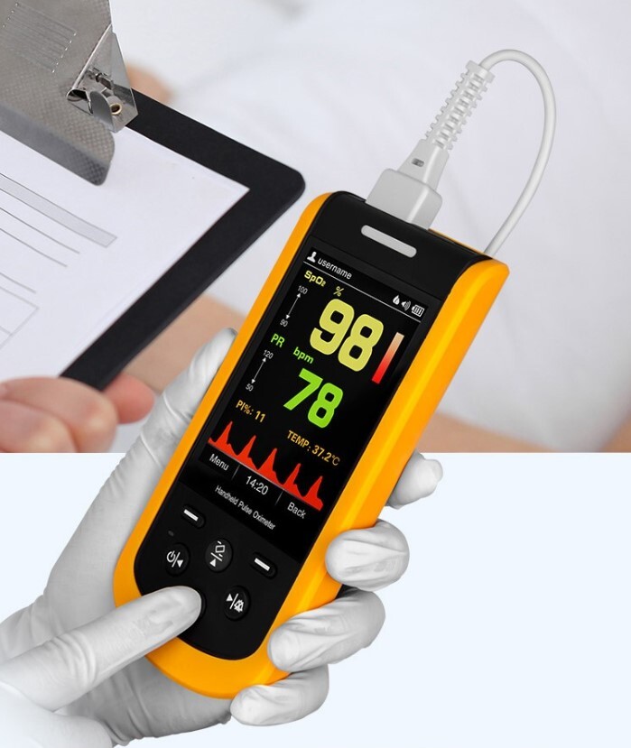 Handheld Pulse Oximeter Mr First Aid